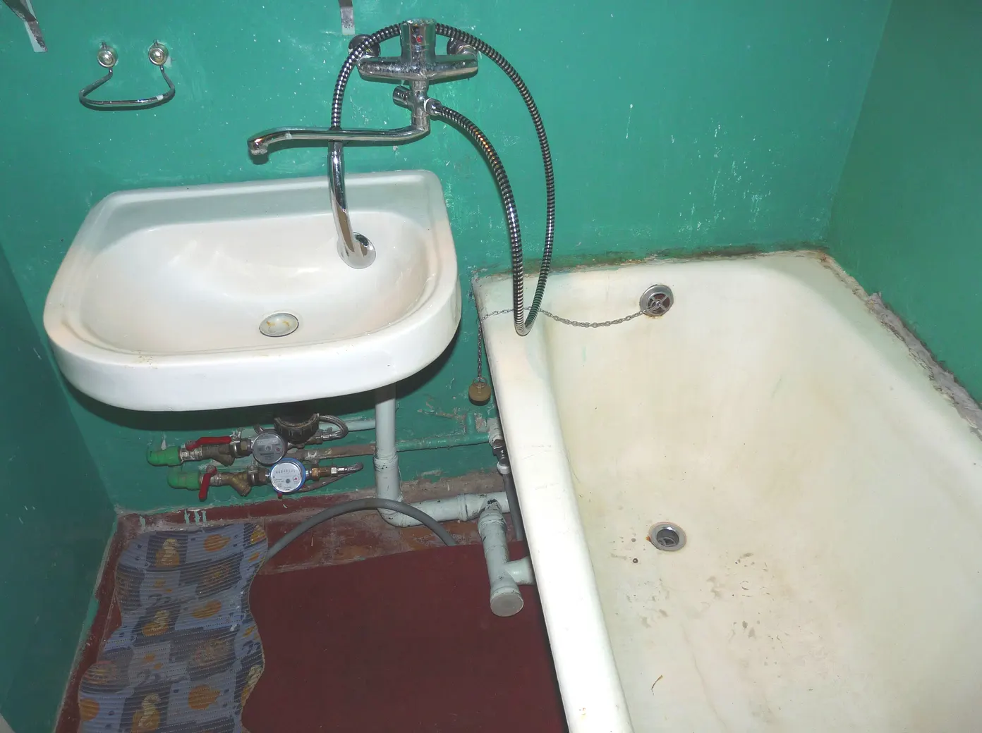 Salle de bains — Avant