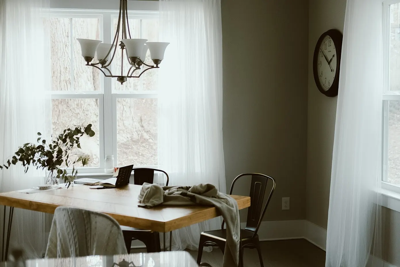 salle à manger avant, sans le style Classique